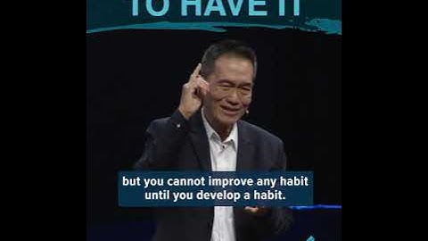 You Need Habits To Have It - Peter Tan-Chi - Wanting the One Thing Snippets