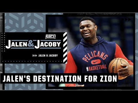 Jalen Rose gives Zion Williamson a NEW destination! 🐻 | Jalen & Jacoby