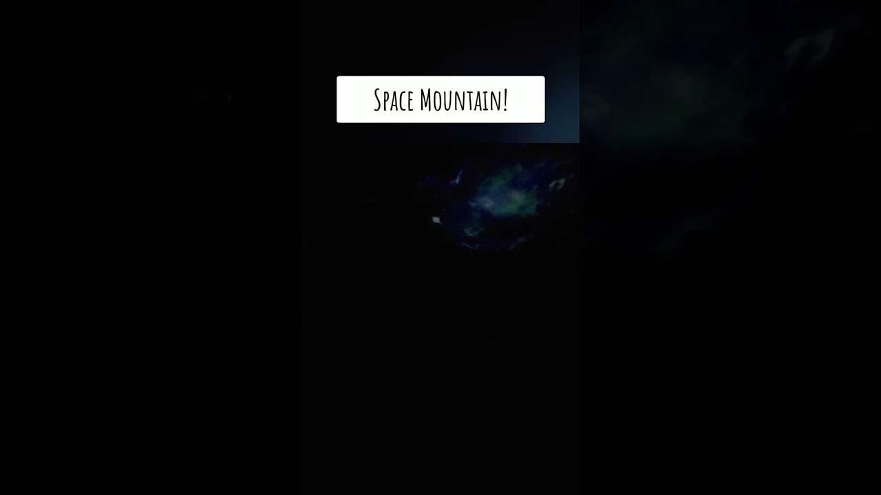 Space Mountain Chaos: Ride Malfunctions! #shorts