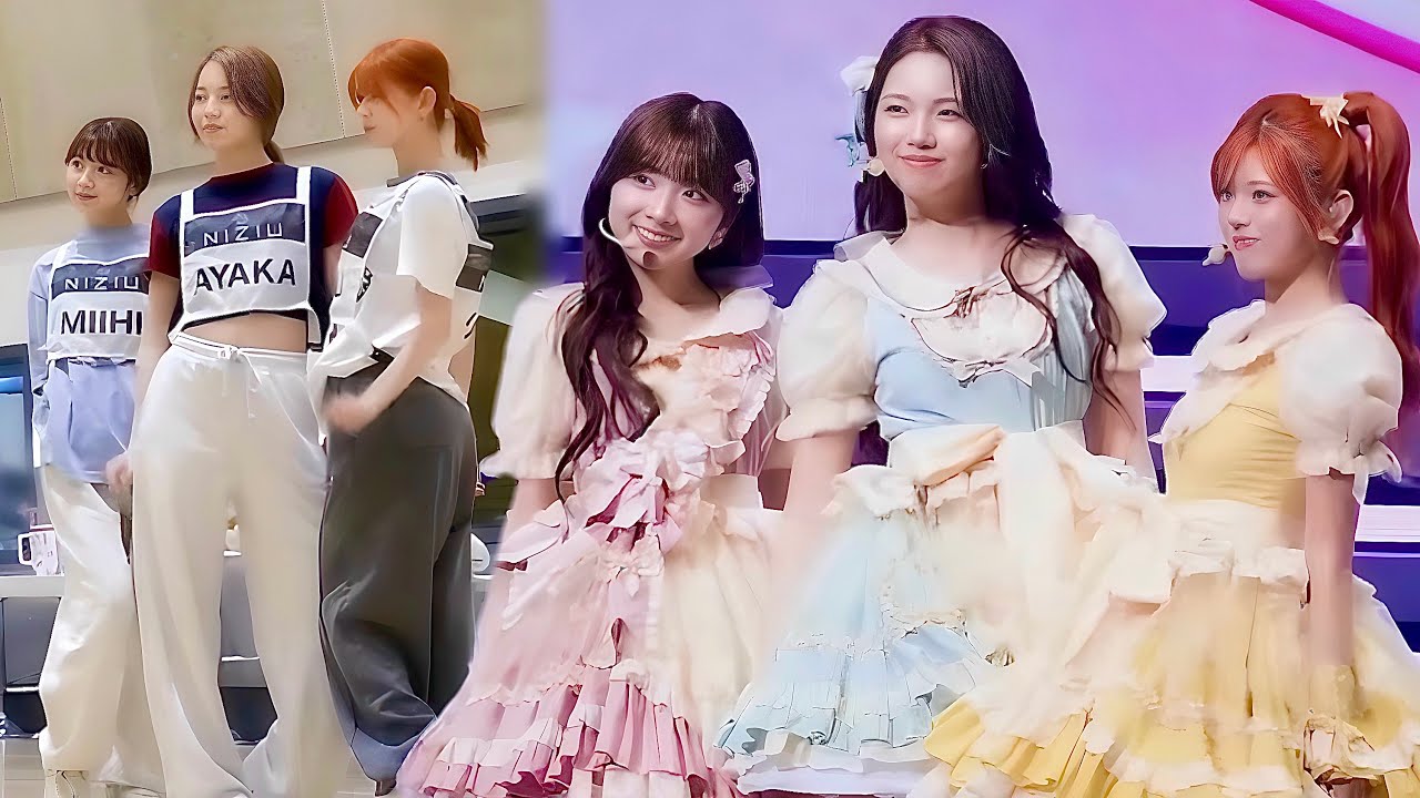 【НОВИНКА 🎬】NiziU 「Волшебство фей, злодей, слишком много」Выступление юнитов за кулисами | Обзор