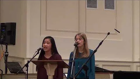 NFUMC Youth Sunday 3 3 19 Blanton duet