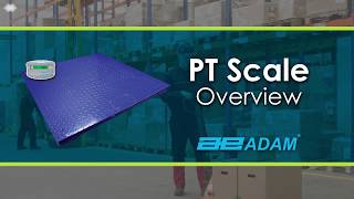 Adam Equipment Pt Platform Scale 5000Lb. Capacity 1Lb. Readability