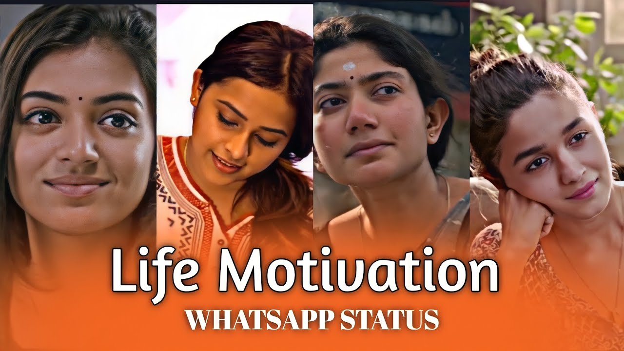    Girls Motivation WhatsApp Status  Stay Positive  Angel Ponnu Creations