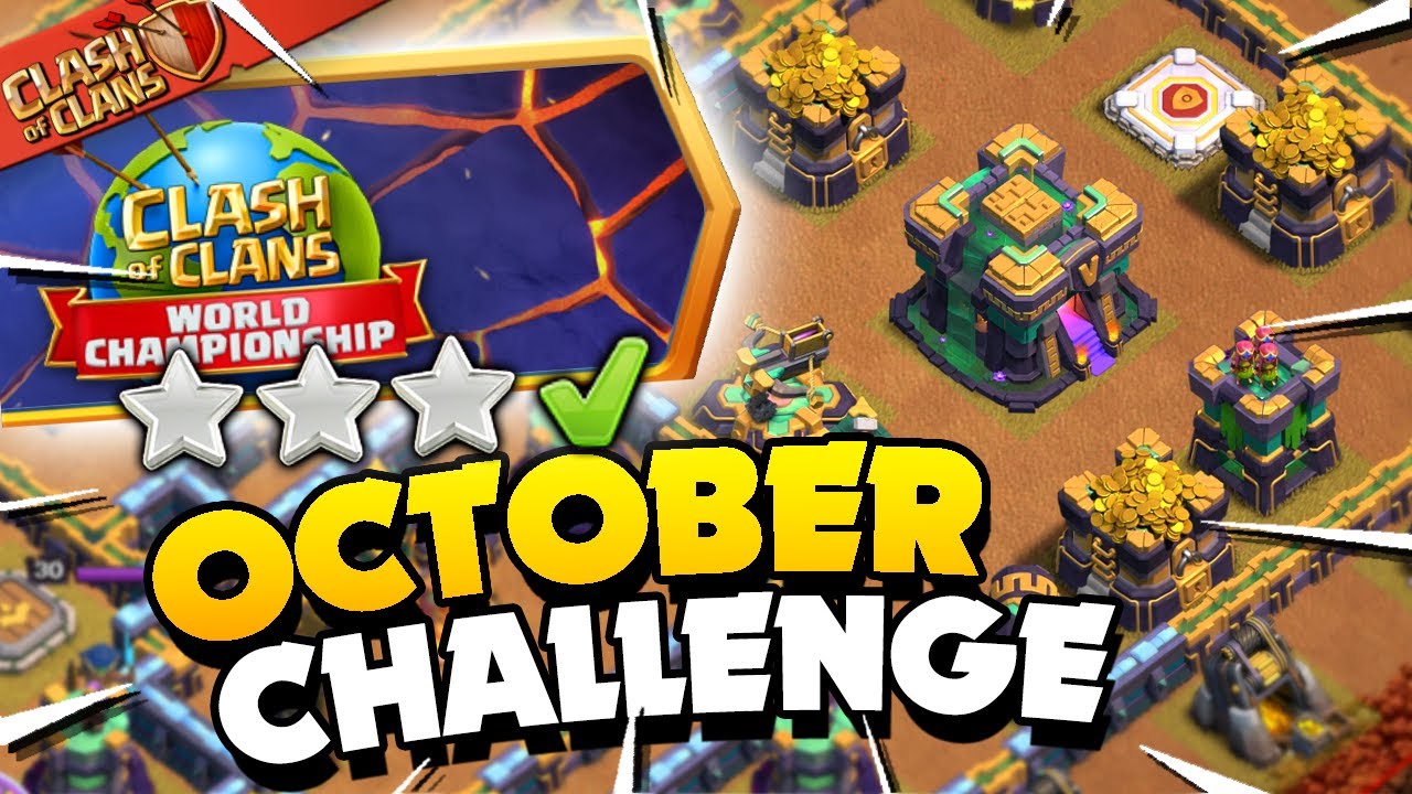 3 Star the October Qualifier Challenge (Clash of Clans) by Judo Sloth  Gaming - Clash School