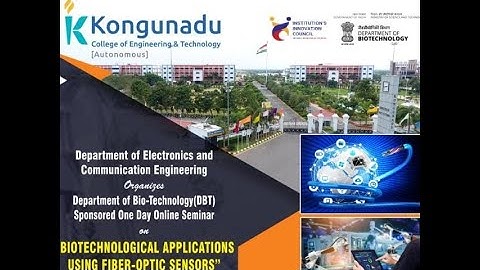 FIBER BASED BIOSENSORS AND ITS APPLICATIONS | SEMINAR | ECE | KNCET