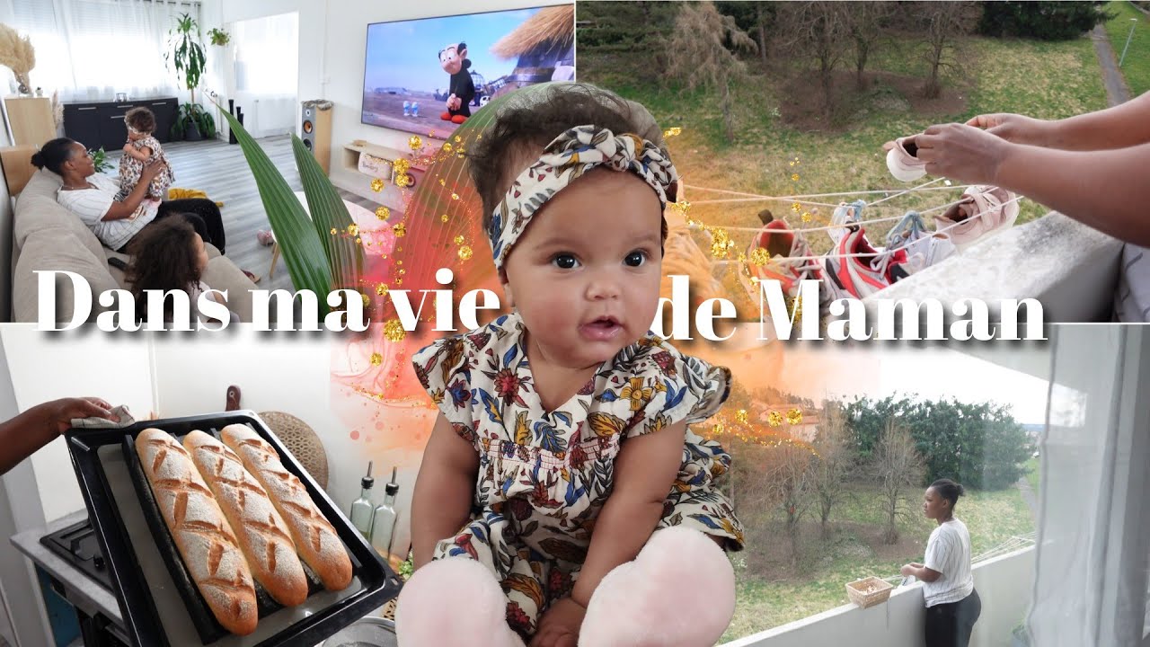 ✨ DAILY VLOG 🌺 Dans ma VIE de MAMAN 💕 J'ai fais du PAIN comme à la BOULANGERIE 🥖