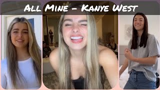 All Mine - Kanye West(Yeah, you supermodel thick) TikTok Resimi