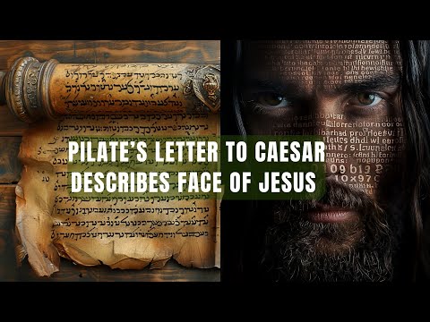 Shocking: Pilate Letter to Caesar Describes Jesus Color and Face - YouTube