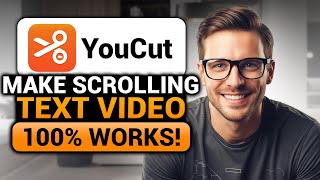 How To Make Scrolling Text Video in YouCut (100% WORKS) | FAST & EASY | NO Yapping, To The Point! screenshot 2