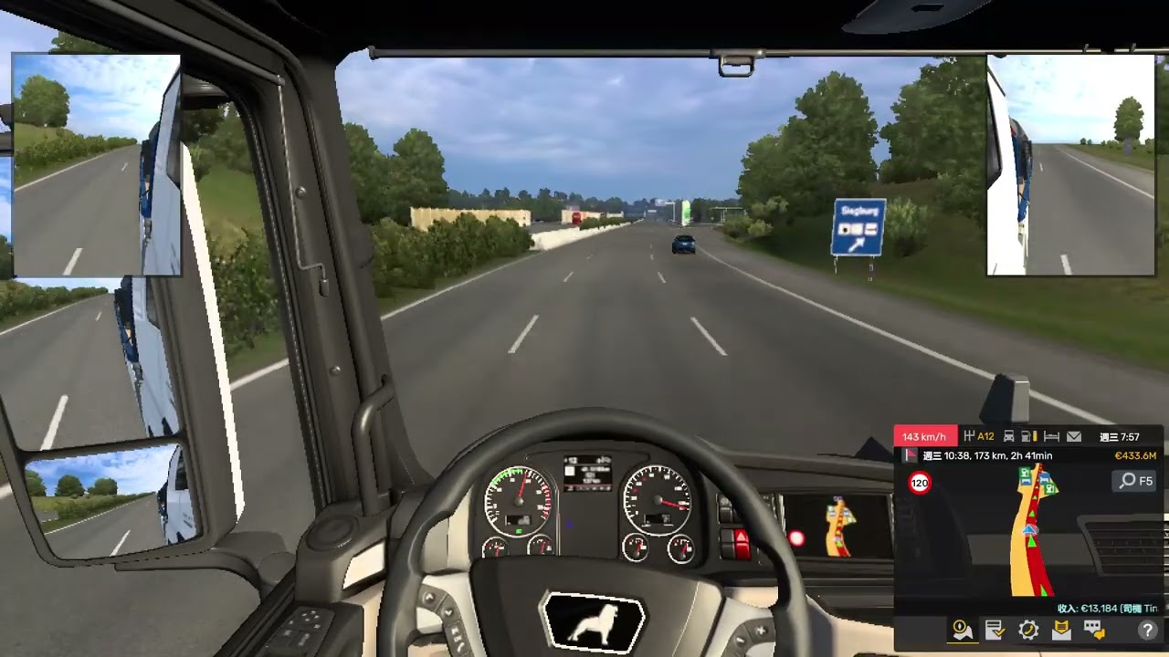 Euro Truck Simulator 2 Driving Live