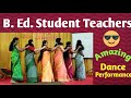 B ed students dance performance on association inauguration  reshma raj mr