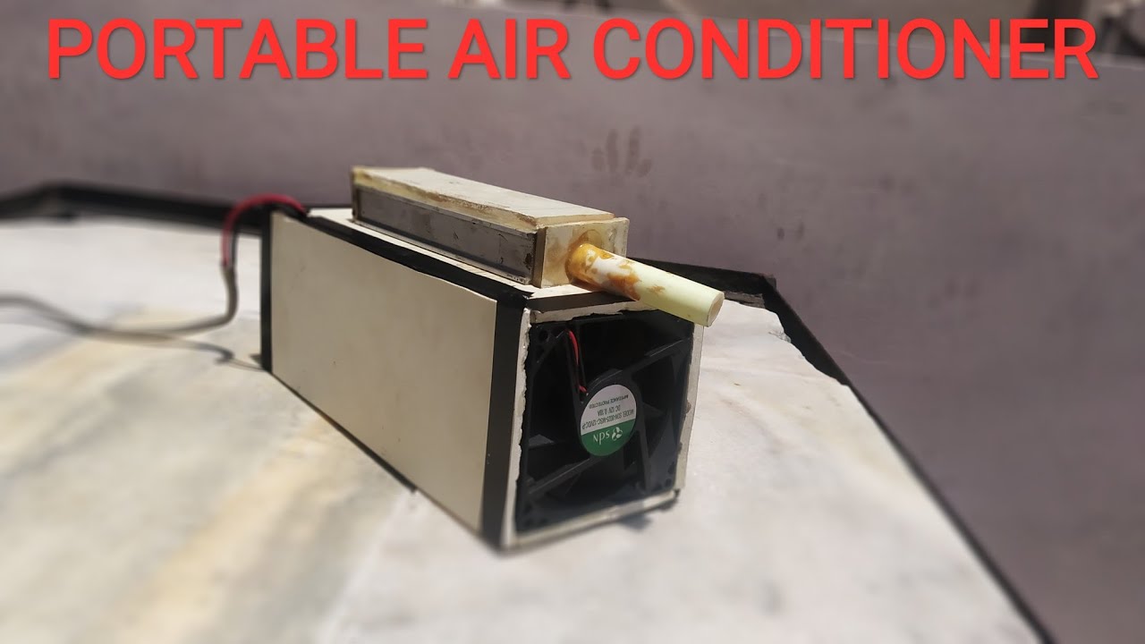 Making a Small Portable Peltier Air Conditioner peltieraircondtioner YouTube