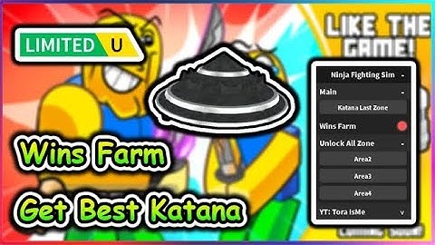 [UGC LIMITED] Roblox Ninja Fighting Simulator Script - Wins Farm | Get Best Katana