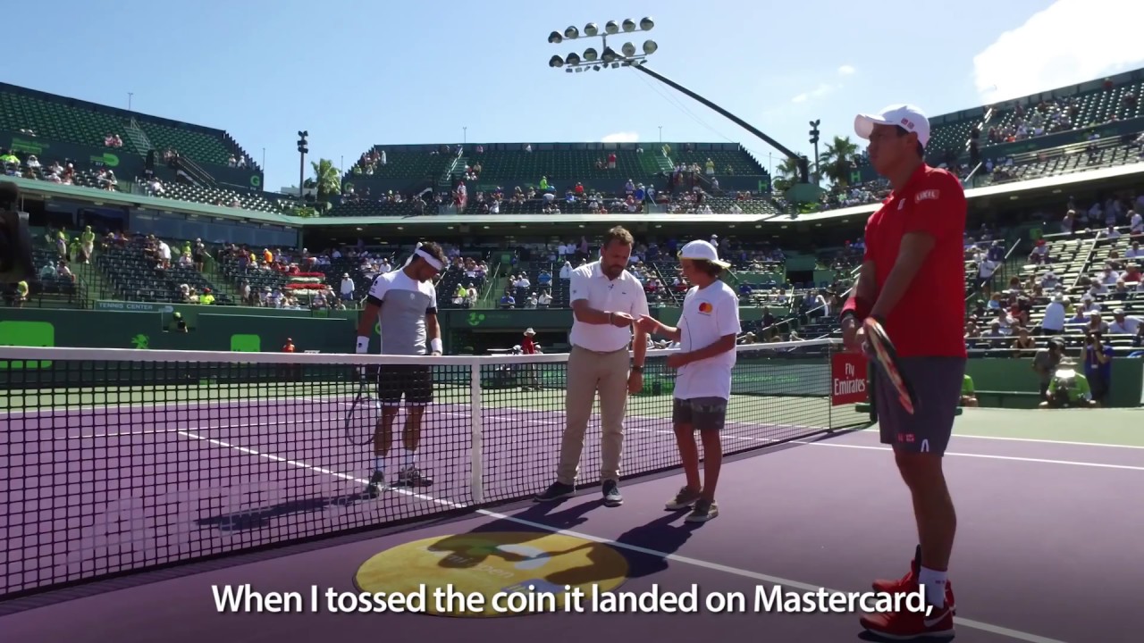 Coin Toss Mastercard MIAMI OPEN 2017