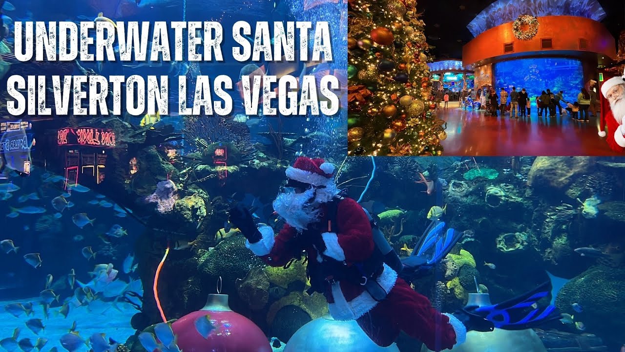 Underwater Santa Claus at Silverton Hotel & Casino Las Vegas, Nevada | Las Vegas Hotels