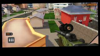 Sniper 3D : Gun Shooting Games Chapter 1 Campaign Primary Mission 5 Conflict Opinion kill Armed menl