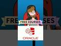 Oracle Free Courses With Certificate.#oracle #freecourse #freecertification #sql #dataanalyst #data