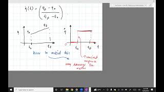 Robotics Lec 14a: Trajectory generation concept (part 1 of 2) (Fall 2022)