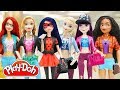 Play Doh Modern Outfit Disney Princess Moana Elsa Anna Ladybug MAL Ariel Inspired Costumes