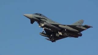 TLP 2020-1 Germany Air Force Eurofighter Typhoon EF2000 (31-08) Landing Albacete LEAB