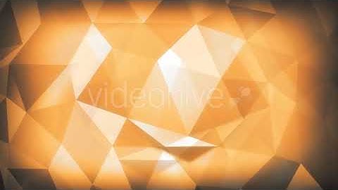 Gold Polygon Triangles - motion graphics video