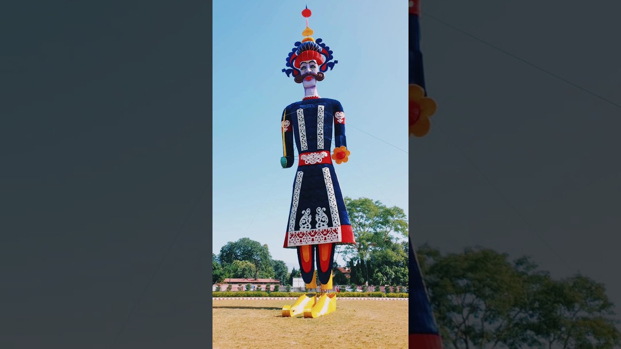 Tallest Ravan 131 feet in Dehradun 2023 | Dussehra 2023