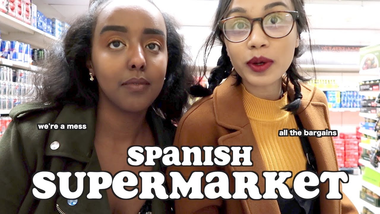 food shopping in a spanish supermarket | clickfortaz