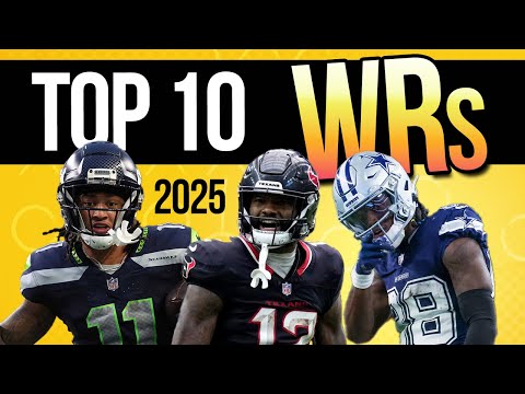 Top 10 Wide Receivers for 2025 Fantasy Football | Harris Football
