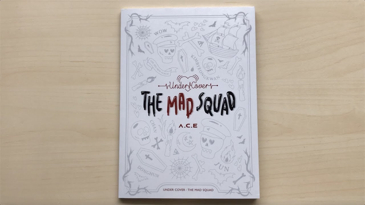 ♡Unboxing A.C.E 에이스 3rd Mini Album Undercover: The Mad Squad