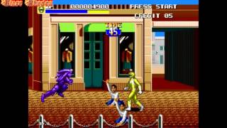 Mighty Morphin Power Rangers The Movie (Sega Mega Drive) Stage 1