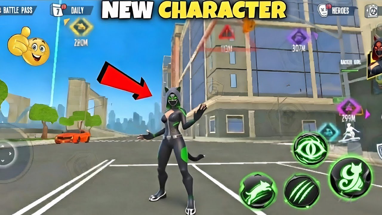 Black Cat character unlock spider fighter 3 game