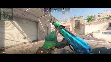 CS2:Dust2:AK47 1v5 Clutch!