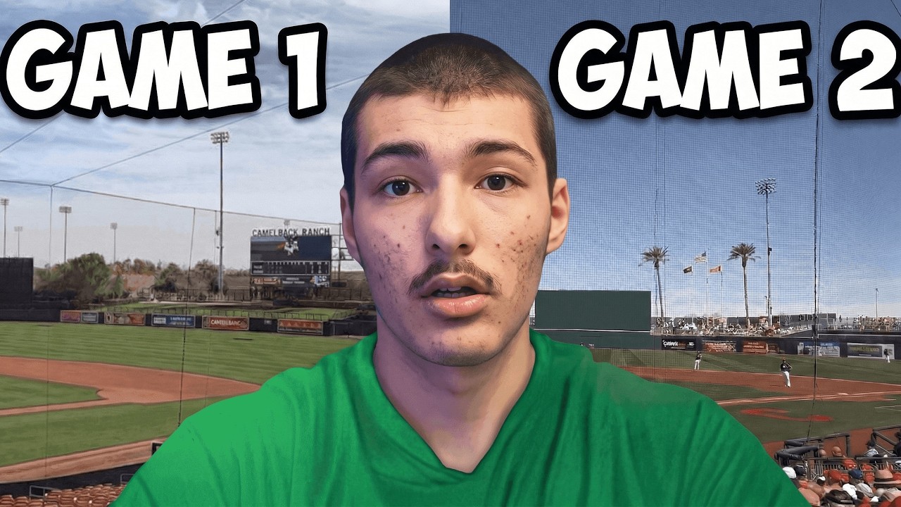 I WENT TO 2 MLB GAMES IN LESS THAN 24 HOURS!