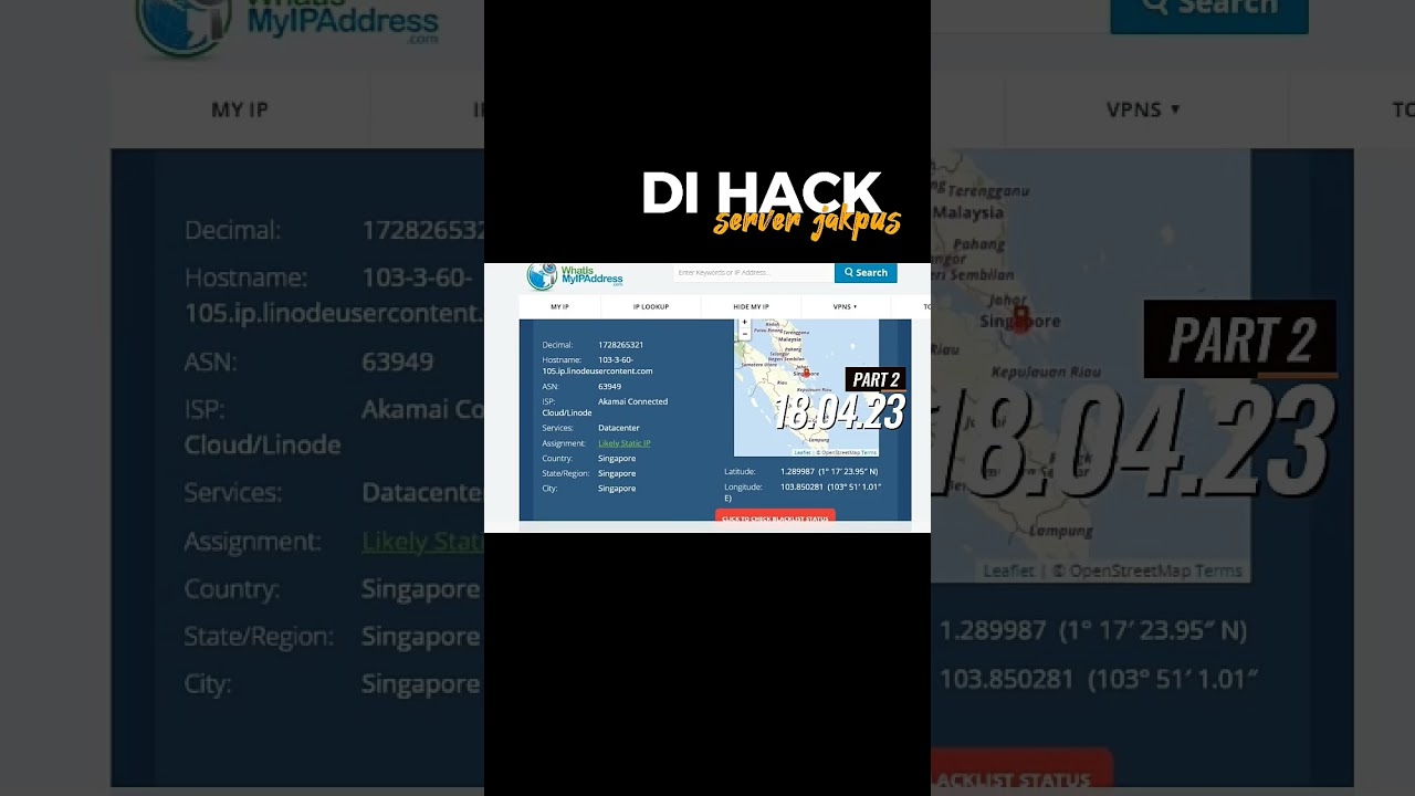 DI HACK. server jakpus kena HACK 