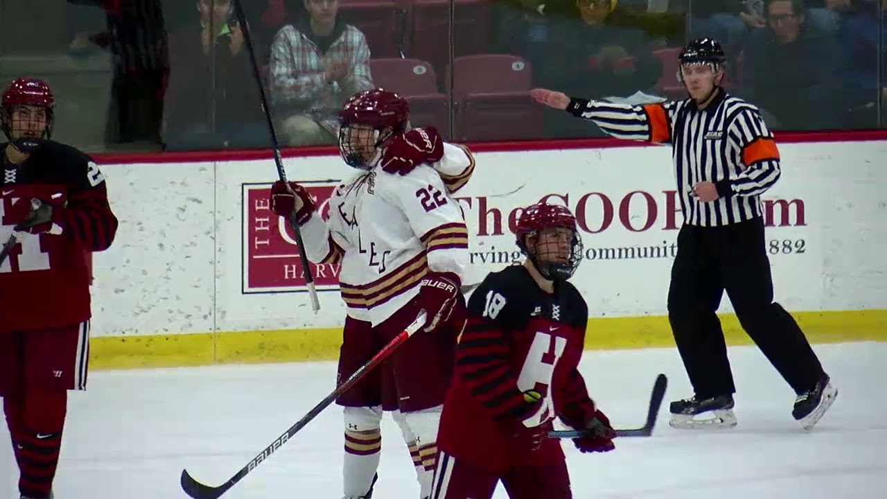 Game Recap Harvard Mens Ice Hockey vs