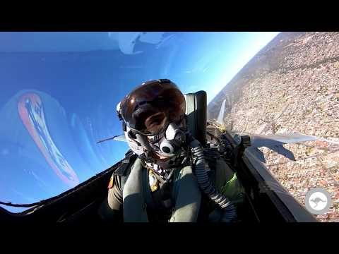 F/A-18A Hornet aerial handling display - 2020 Superloop Adelaide 500