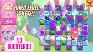 Candy Crush Saga Level 5464 | No Boosters