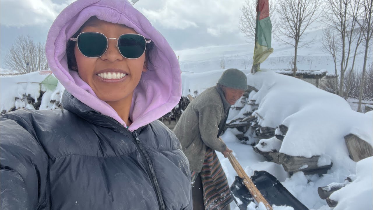 2nd Snowfall ☃️⛄️🏂🎿🌨️ in  Upper Mustang 2026