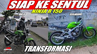 USED ​​FOR TOURING, NOW READY TO GO ON THE CIRCUIT - NINJA R 150 #koovlog 262