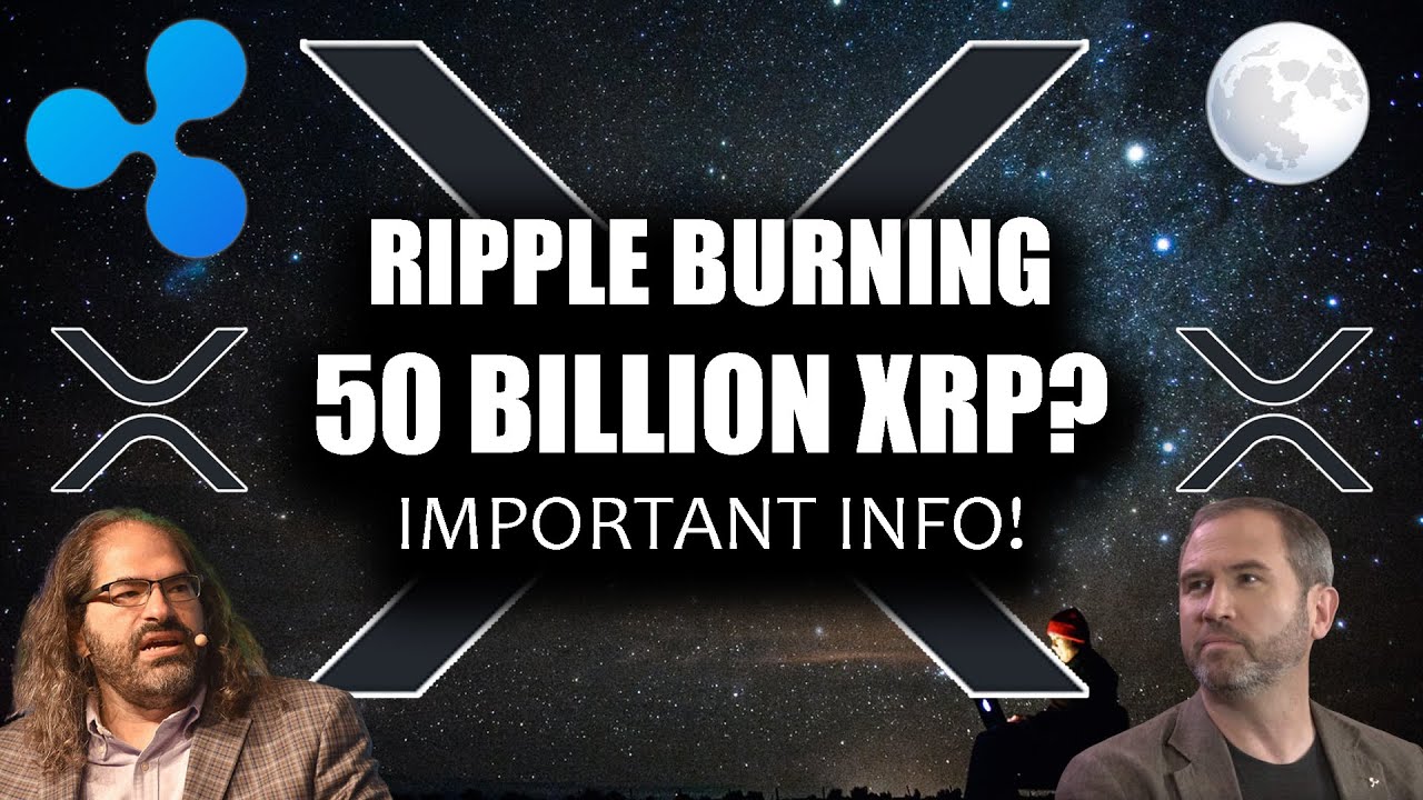 Is Ripple Burning 50 Billion XRP?! David Schwartz Speaks