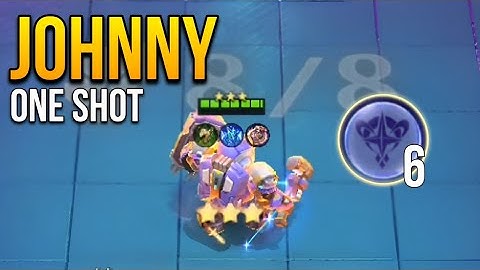3 Star Johnny is OP! Johnson Commander Magic Chess Gogo