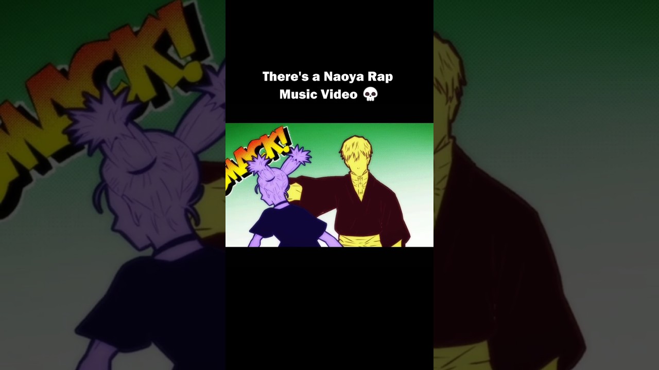 There's a Naoya Rap Music Video 💀 #jujutsukaisen