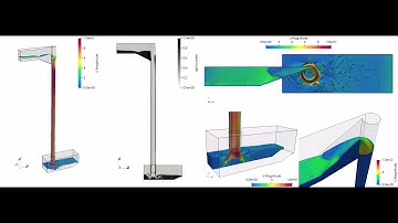 Tangential Vortex Drop Shaft CFD Simulation | OpenFOAM | CFD for Water