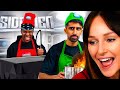 Freya reacts to sidemen among us cooking challenge