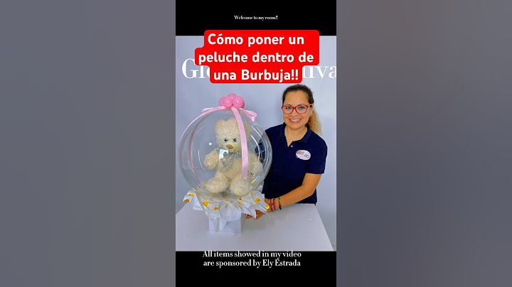 Cómo poner un peluche dentro de una Burbuja #tutorial #balloon #balloons #globos #trending #diy
