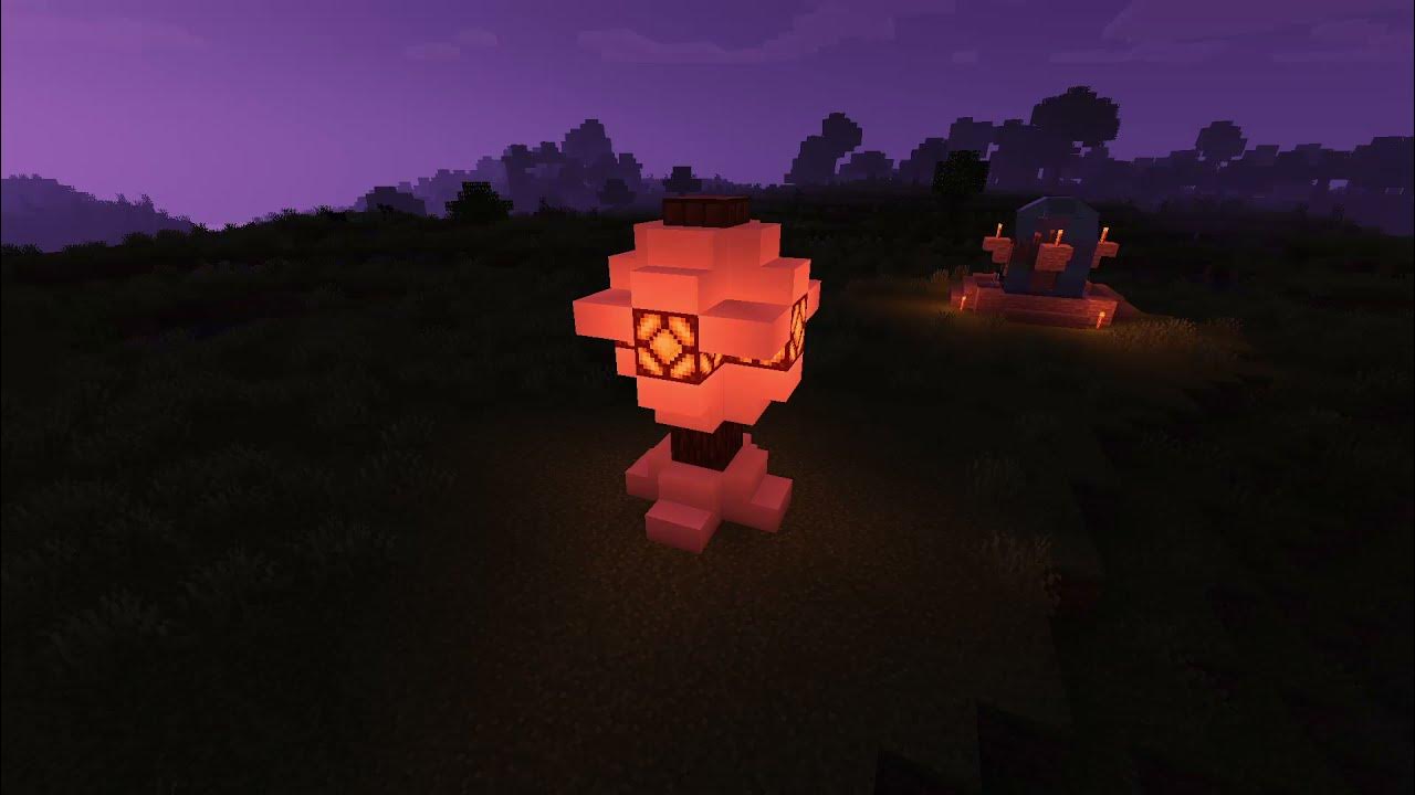 How to make an automatic light in Minecraft Lights in Minecraft