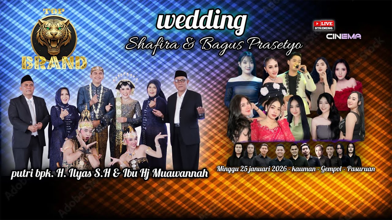 LIVE STREAMING TOP BRAND MUSIC PIMP. ABAH AZIZ