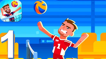 Volleyball Challenge - volleyball game | Walkthrough Part 1 - (Android, iOS Gameplay)