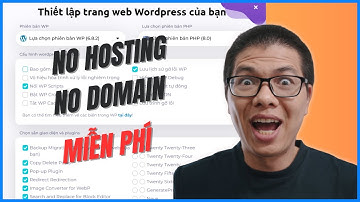 Tạo Website Wordpress Miễn Phí Hoàn Toàn Chỉ Với 1 Click Chuột