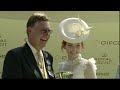 Royal Ascot 2017 | Actress Eleanor Tomlinson presents The Jersey Stakes